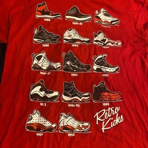 Jordan Retro Shoes Shirt